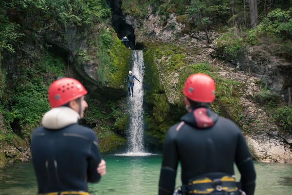 Canyoning in Bled