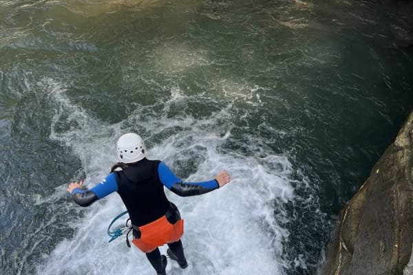 Canyoning in La Plagne, Paradiski