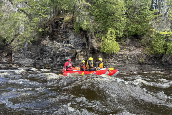Kayaking or Rafting Excursion on the Jacques-Cartier River near Quebec City