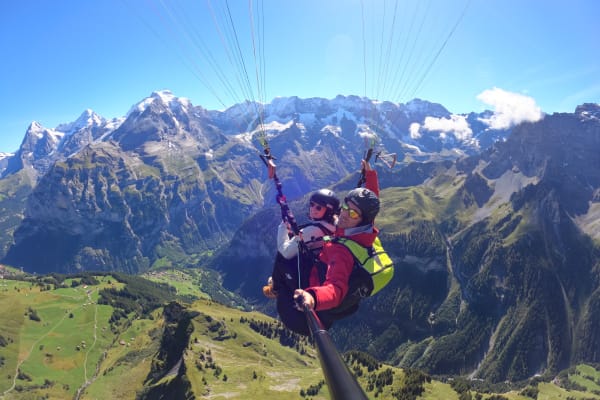 Paragliding in Grindelwald