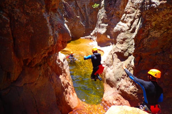 Canyoning in Propriano