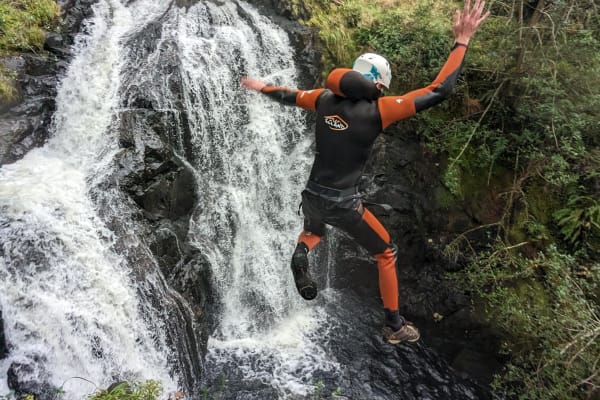 Canyoning in Galloway