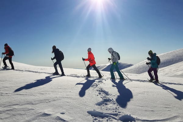 Raquettes à neige à La Molina