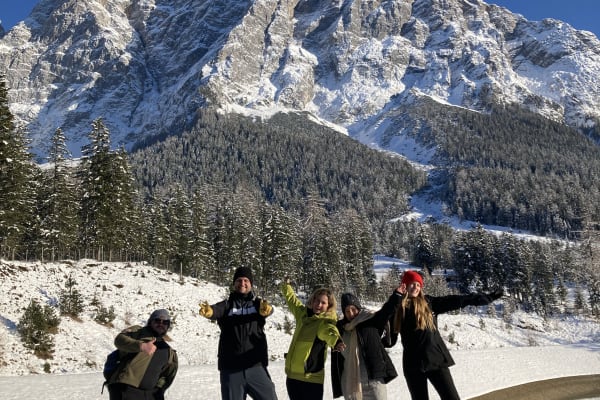 Schneeschuhwandern in Zugspitze
