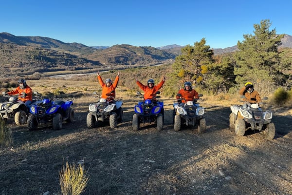 Quad Biking Excursion around Lake Thorenc near Nice
