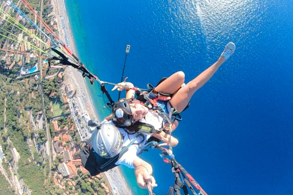 Parapente à Castellammare del Golfo