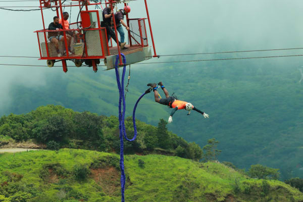 Bungee Jumping in Monteverde