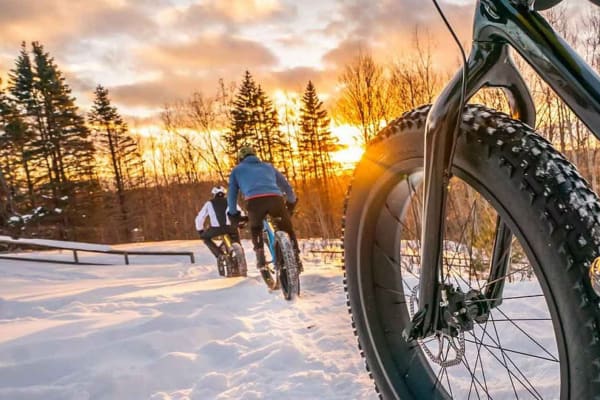 Fat bike à Luleå