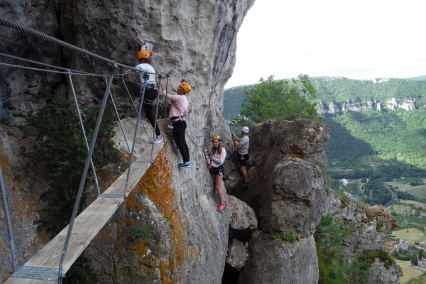Via Ferrata in Gorges du Tarn