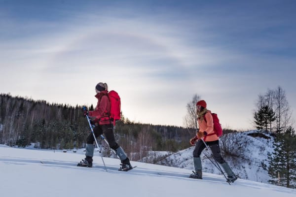 Schneeschuhwandern in Laukaa