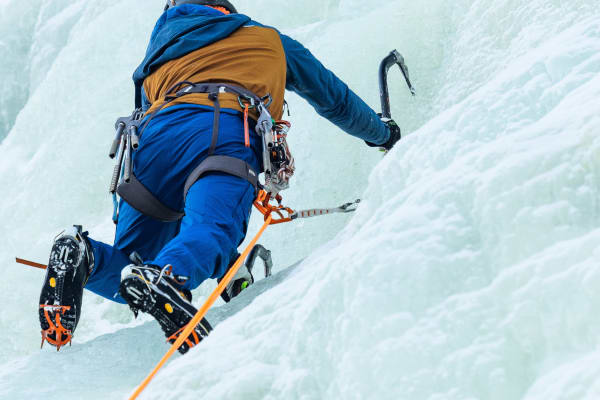 Escalade sur glace à Rovaniemi