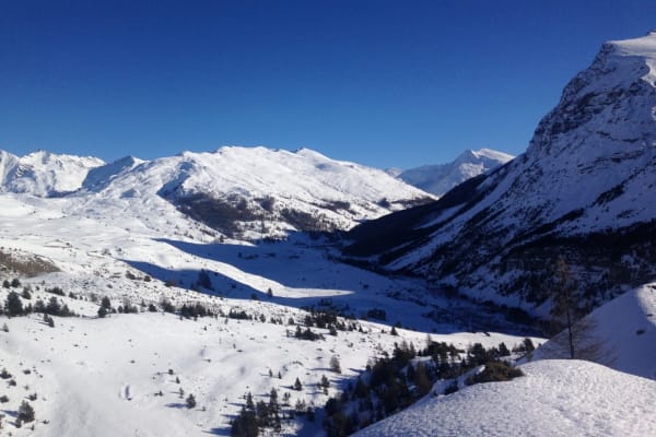 Raquettes à neige à Briançon