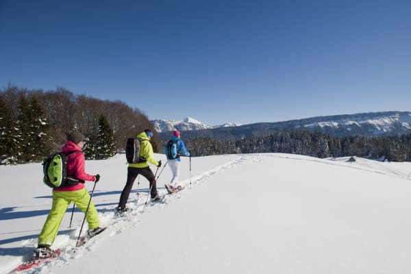 Raquettes à neige à Saint-Lary-Soulan