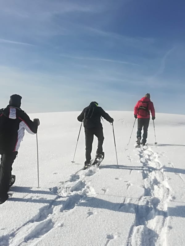 Snowshoeing in Austria