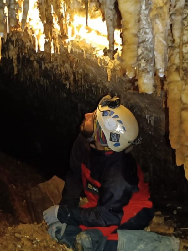 Caving in Spain