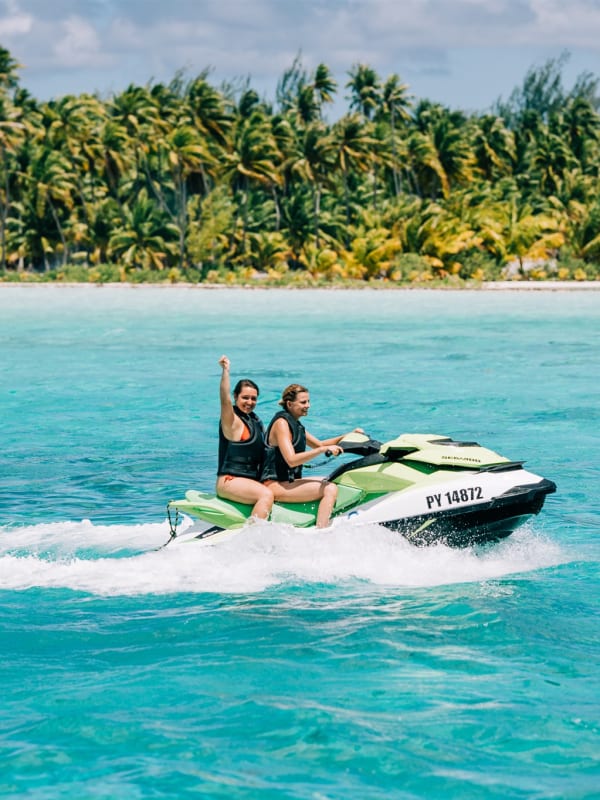 Jet Skiing in French Polynesia