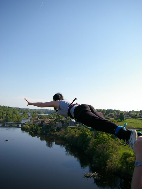Bungee Jumping in Frankreich