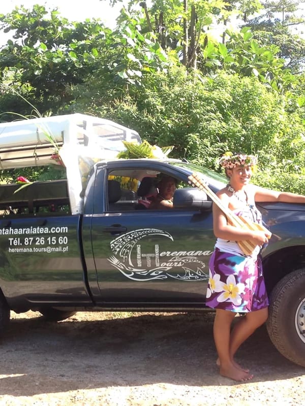 Randonnée 4x4 en Polynésie française