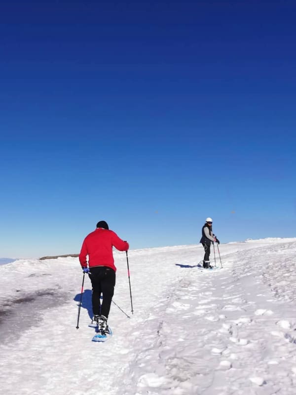 Schneeschuhwandern in Spanien