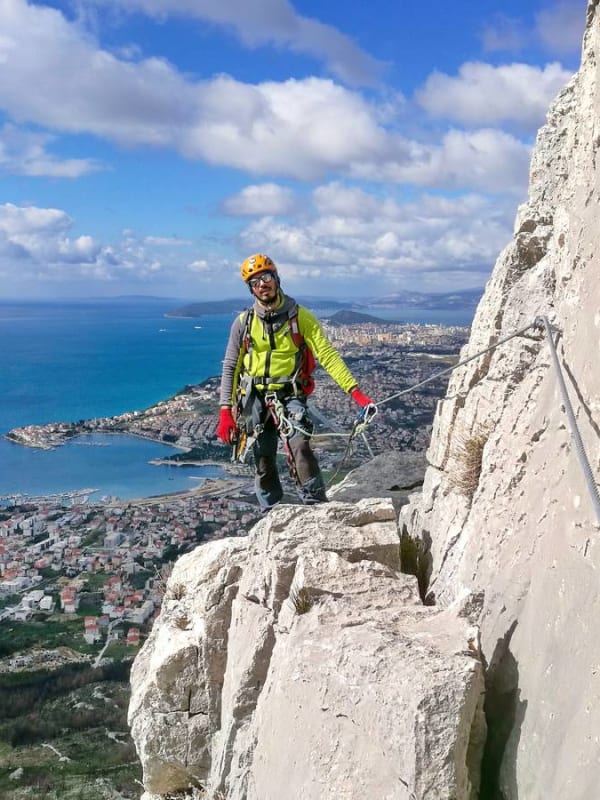 Klettersteig in Kroatien