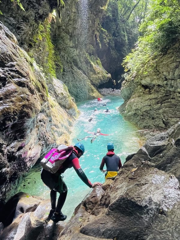 Canyoning en Italie