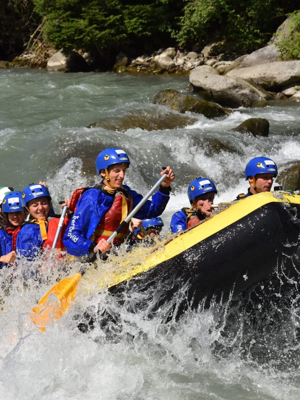 White Water Rafting in Italy