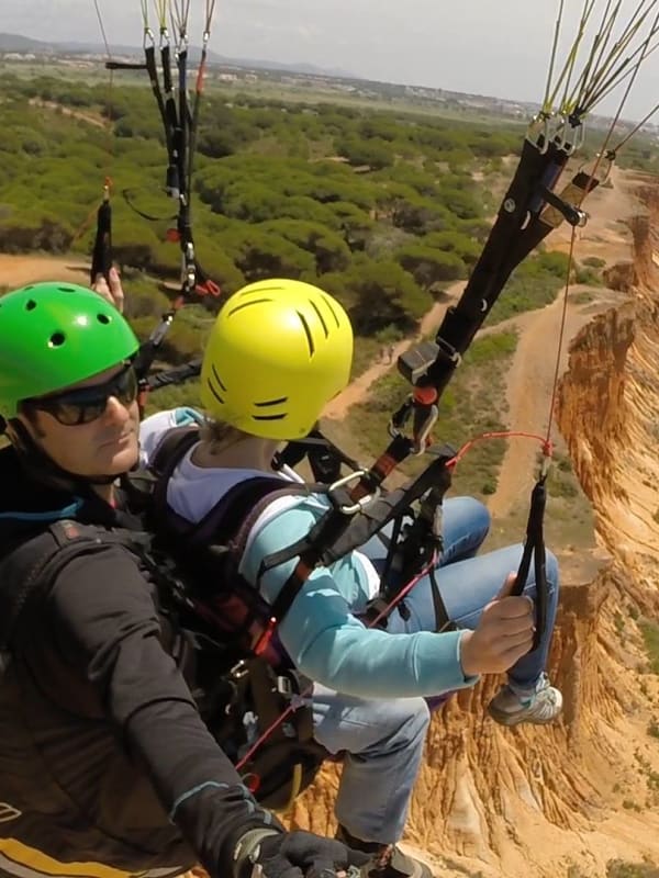 Paragliding in Portugal