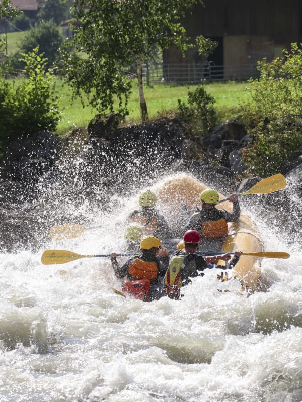 Rafting en Suisse