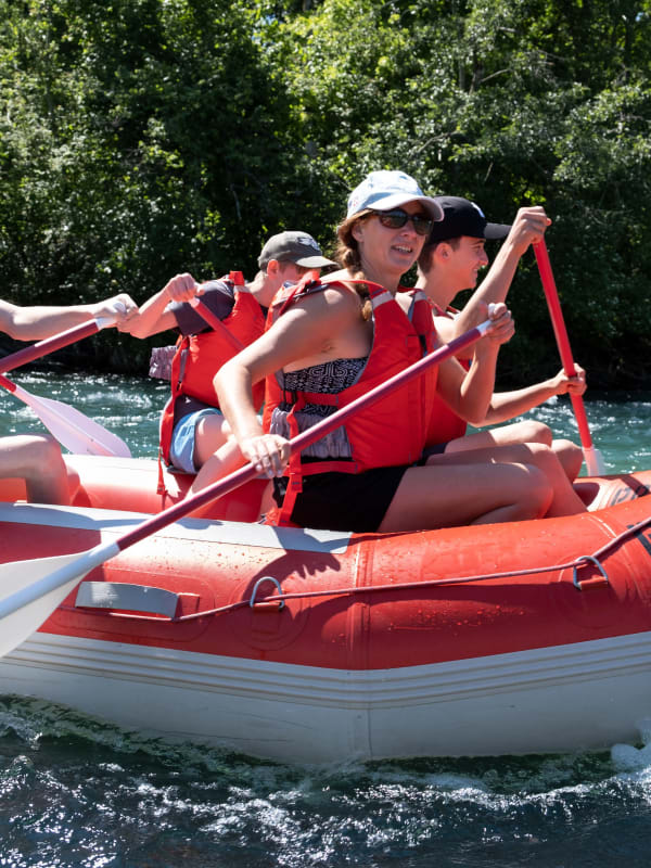 Rafting en Suiza