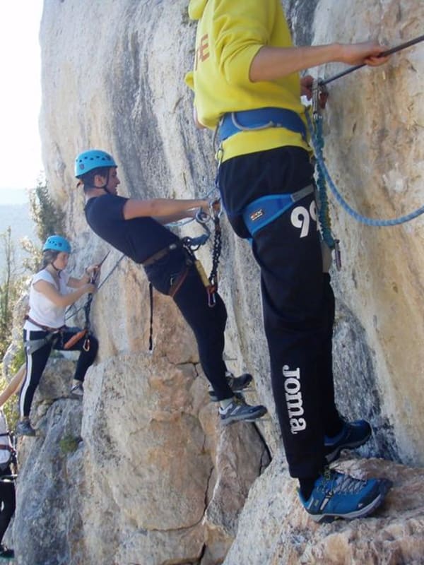 Klettersteig in Spanien