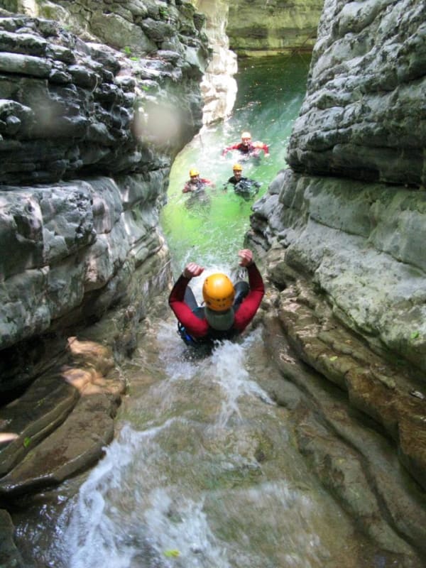 Barranquismo en Italia