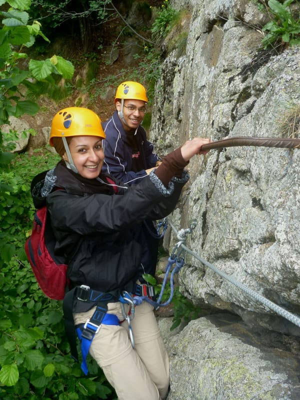 Klettersteig in Frankreich