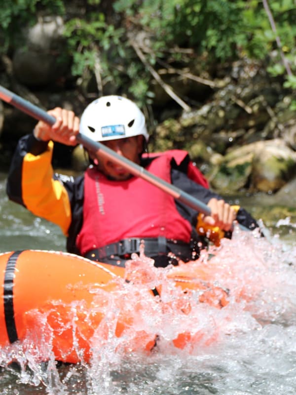 Rafting en Italie