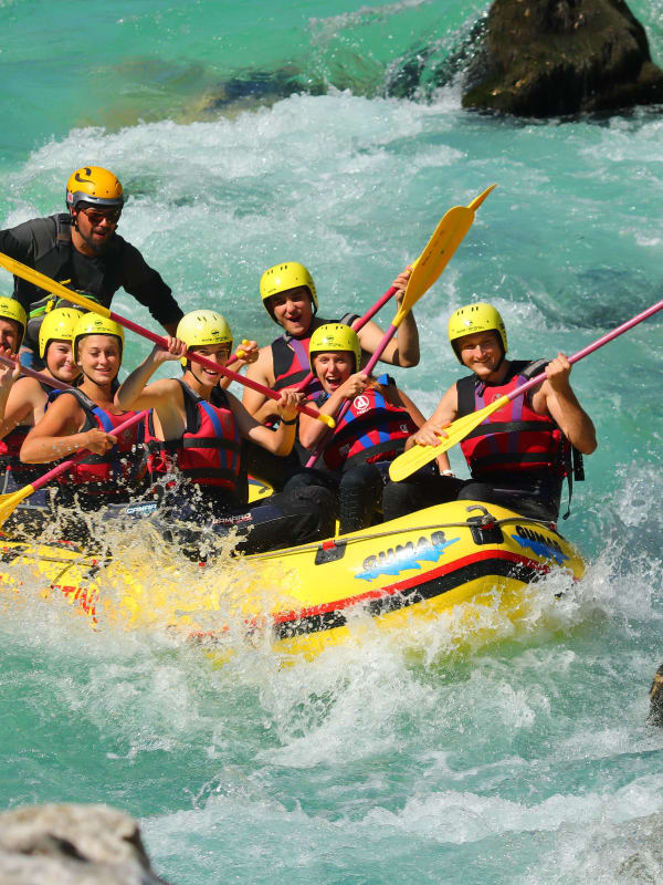 Rafting in Slowenien