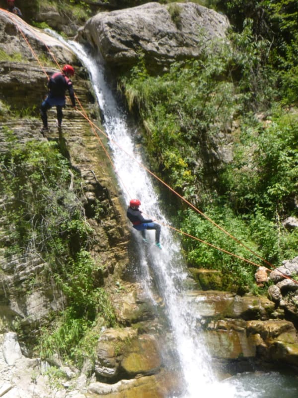 Canyoning en Grèce