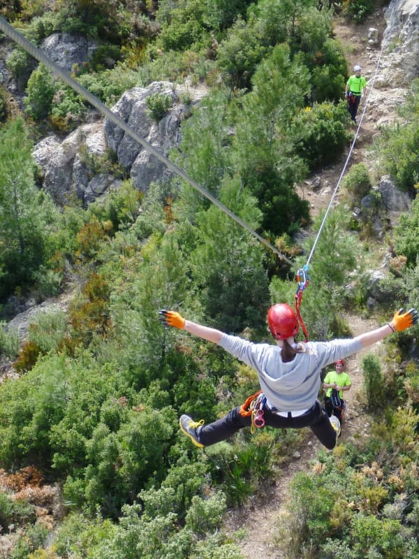 Klettersteig in Spanien