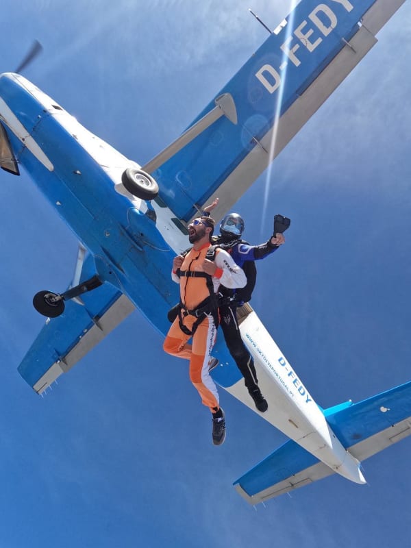Skydiving in Portugal