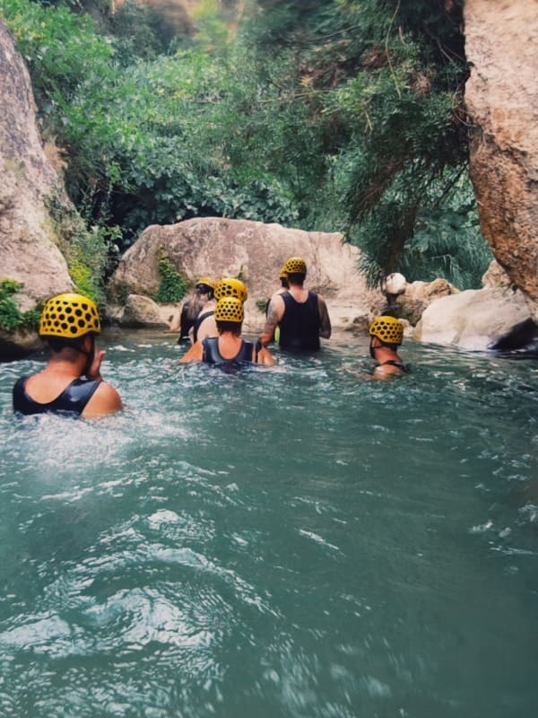 Canyoning en Espagne