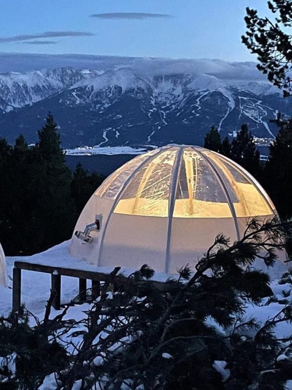 Raquetas de nieve en Francia