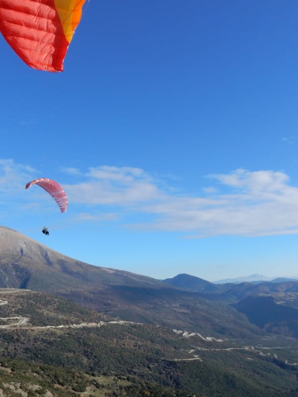 Parapente en Grèce