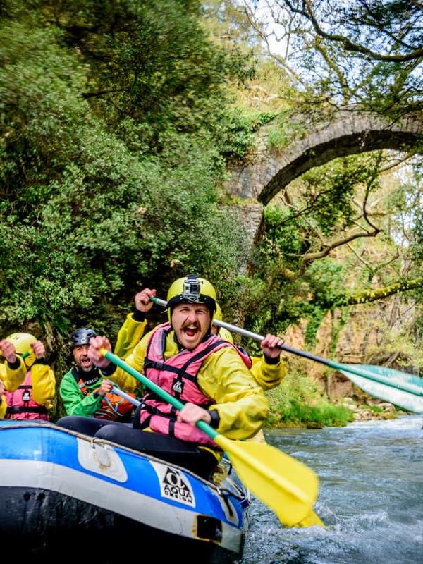 Rafting in Griechenland
