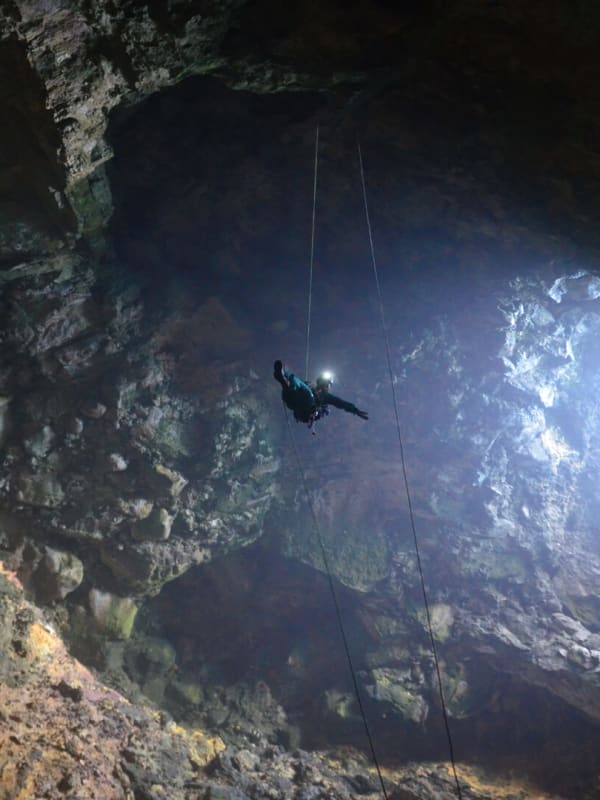 Spéléologie au Portugal
