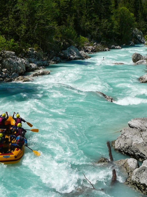 White Water Rafting in Slovenia