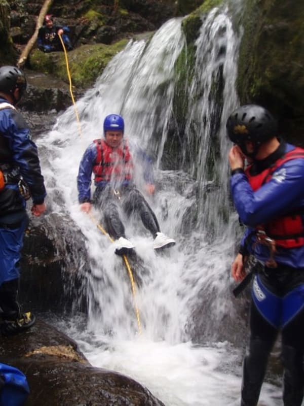 Canyoning au Royaume-Uni
