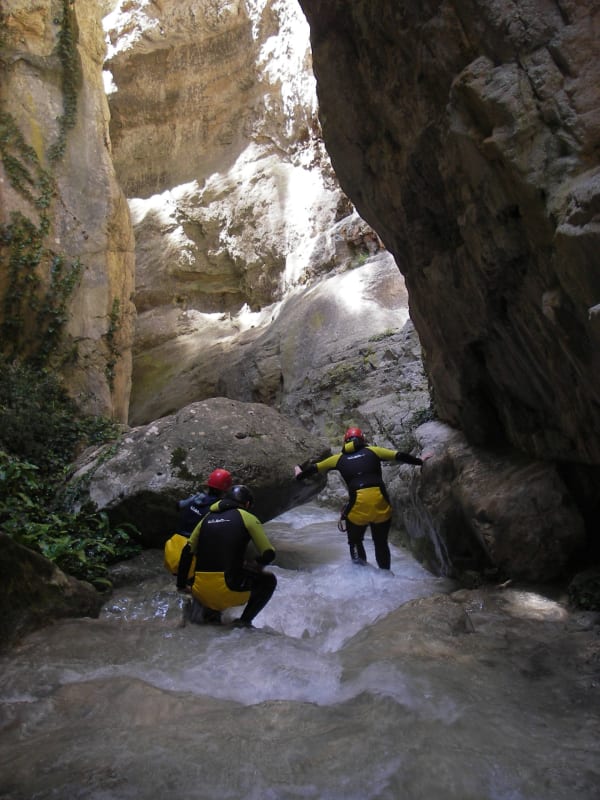 Canyoning en Espagne