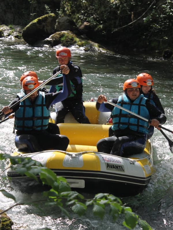 Rafting in Spanien