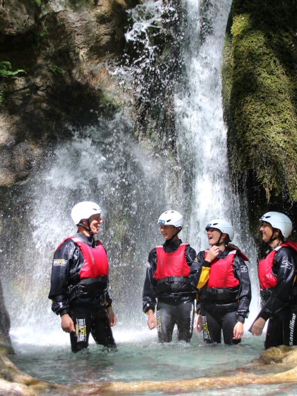 Canyoning en Italie