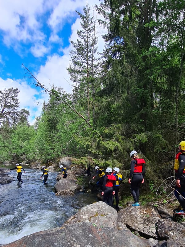Canyoning in Norwegen