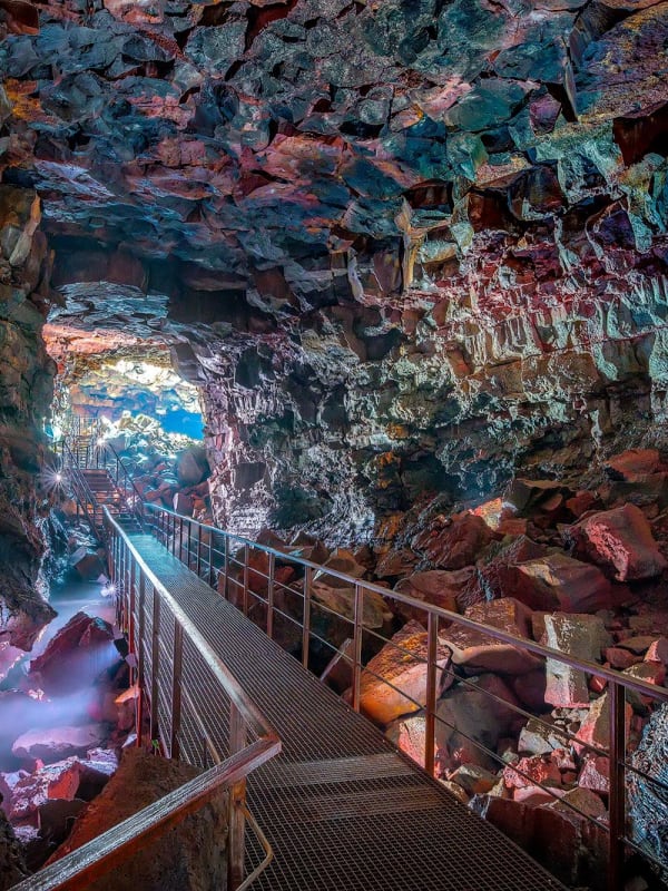 Caving in Island