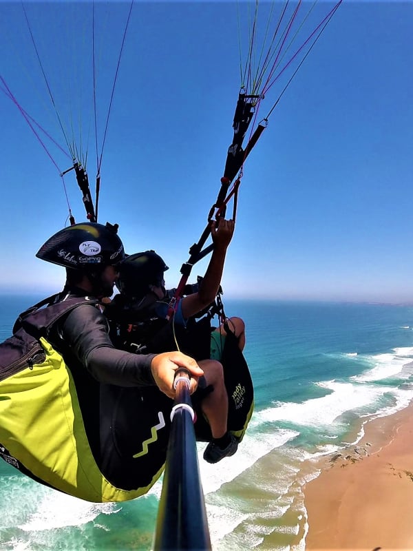 Parapente au Portugal